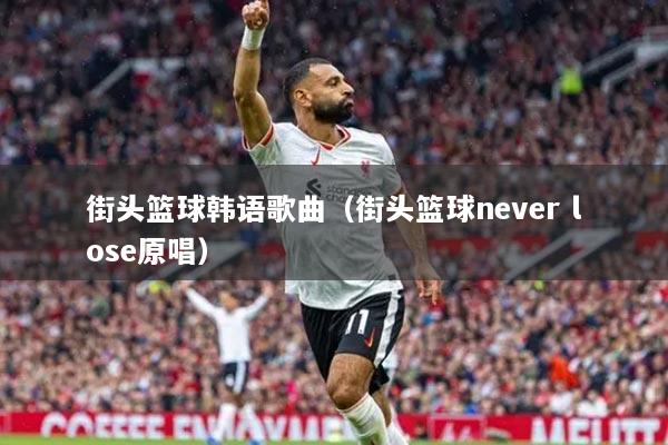 街頭籃球韓語(yǔ)歌曲（街頭籃球never lose原唱）