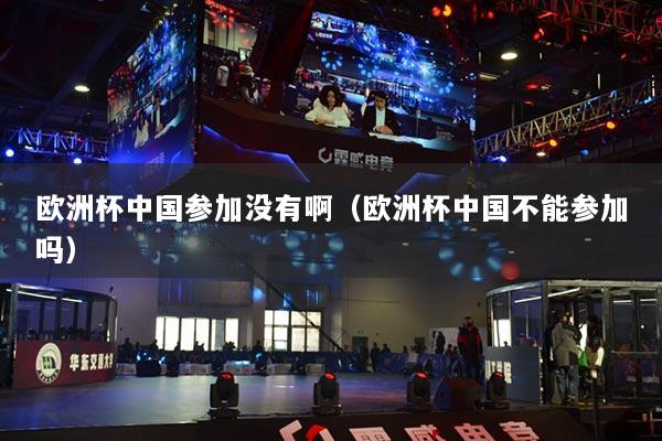歐洲杯中國參加沒有?。W洲杯中國不能參加嗎）