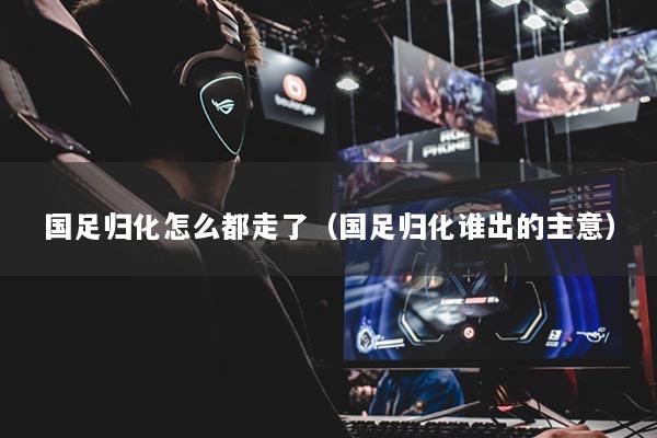 國(guó)足歸化怎么都走了（國(guó)足歸化誰(shuí)出的主意）