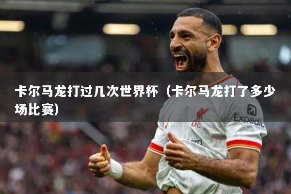 卡爾馬龍打過幾次世界杯（卡爾馬龍打了多少場比賽）