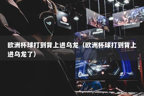 歐洲杯球打到背上進烏龍（歐洲杯球打到背上進烏龍了）