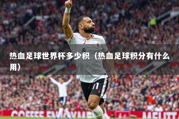 熱血足球世界杯多少積（熱血足球積分有什么用）