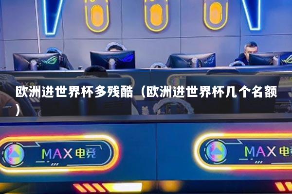 歐洲進(jìn)世界杯多殘酷（歐洲進(jìn)世界杯幾個(gè)名額）